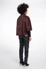 AW25 Rino & Pelle Faux fur cape | Dewi