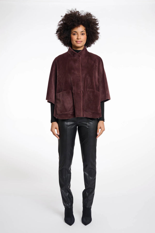 AW25 Rino & Pelle Faux fur cape | Dewi