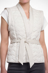 Doria Quilted Bodywarmer - Birch