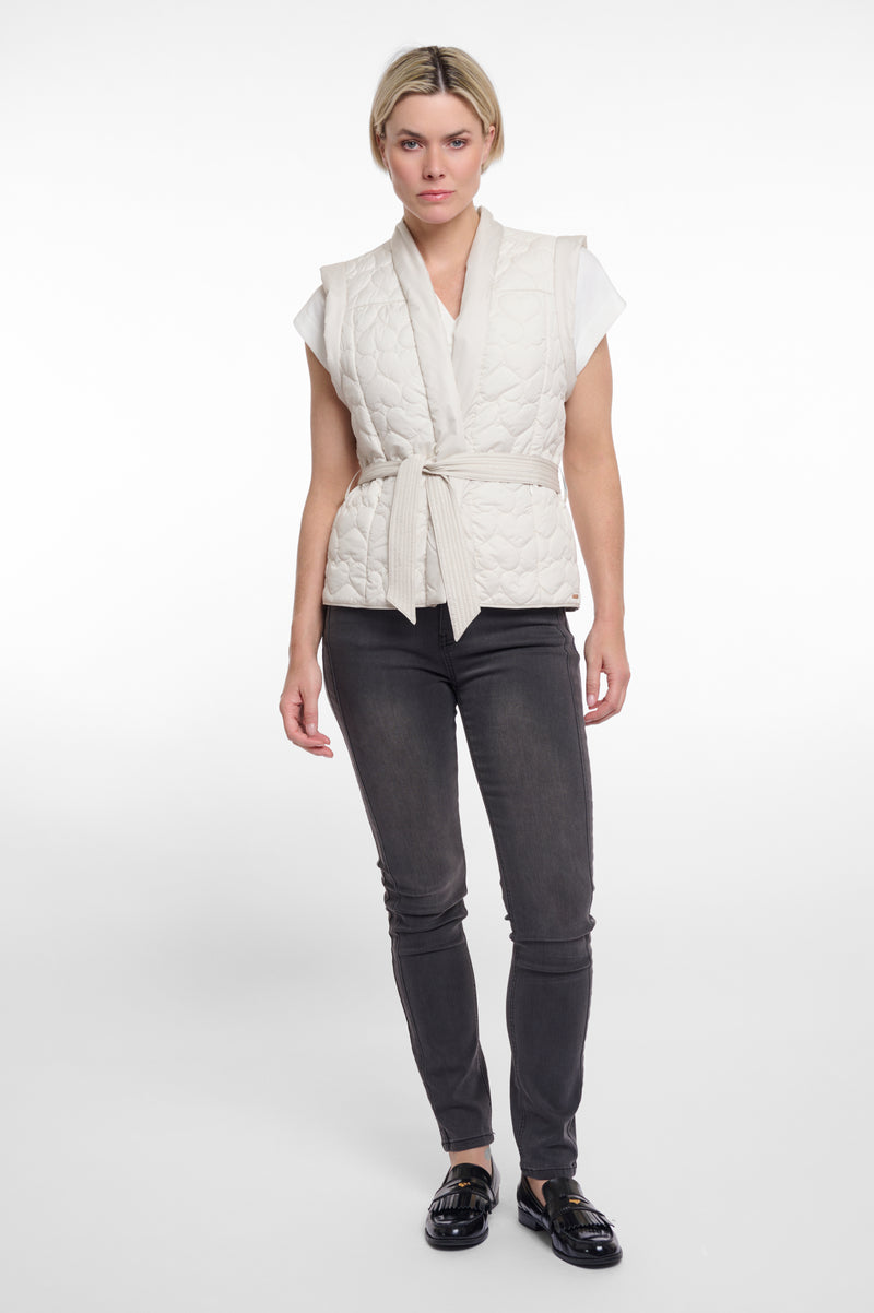 Doria Quilted Bodywarmer - Birch