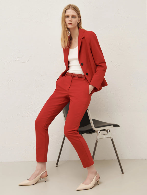 Incom Long trouser - Red