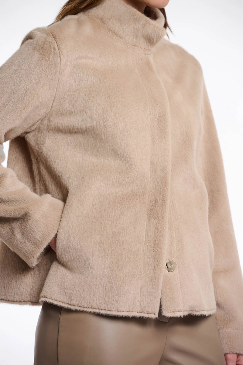 AW25 Rino & Pelle Short faux fur jacket |Madai