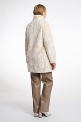 AW25 Rino & Pelle Single breasted fake fur coat | Nonna 2