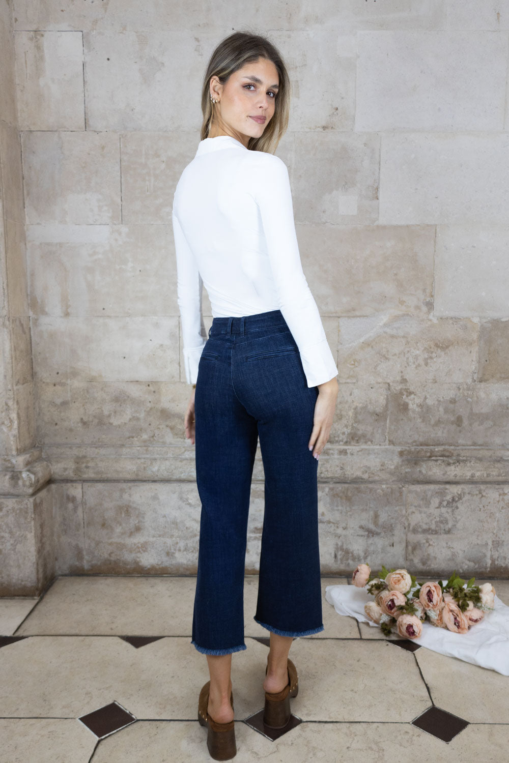 SS26 No2moro Roxy 3/4 Jeans