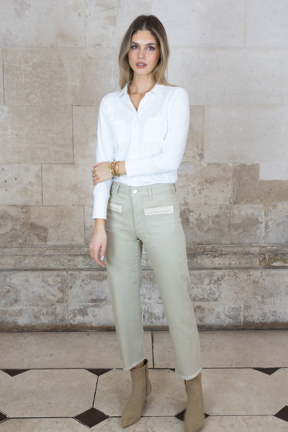 SS26 No2moro Roxy 3/4 Jeans