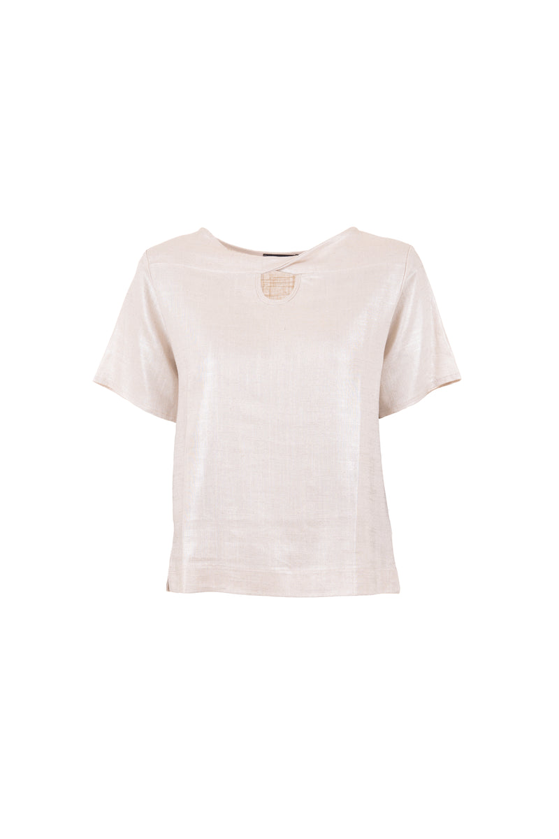 SS25 - Glazed Linen Top