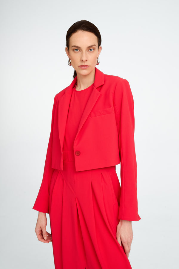 Estele Structure Technical Jersey Blazer