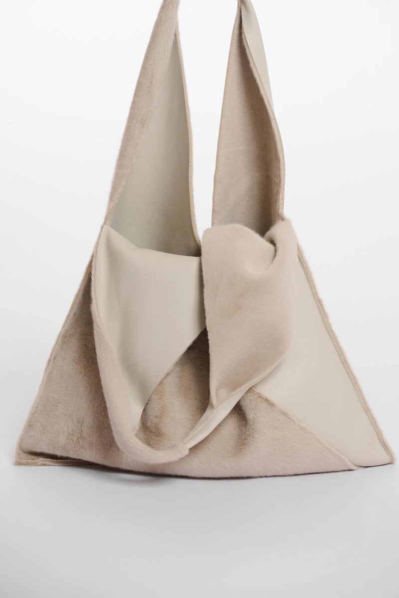 AW25 Rino & Pelle Faux fur shoulder bag | Soraya