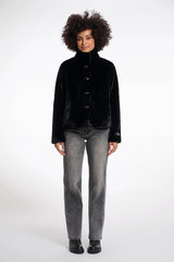 AW25 Rino & Pelle Single breasted fake fur jacket | Vie