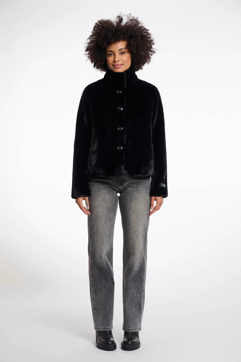 AW25 Rino & Pelle Single breasted fake fur jacket | Vie