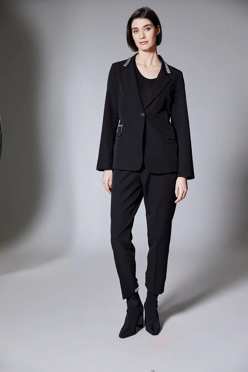 AW25 Peruzzi STRIPE TRIM TROUSER