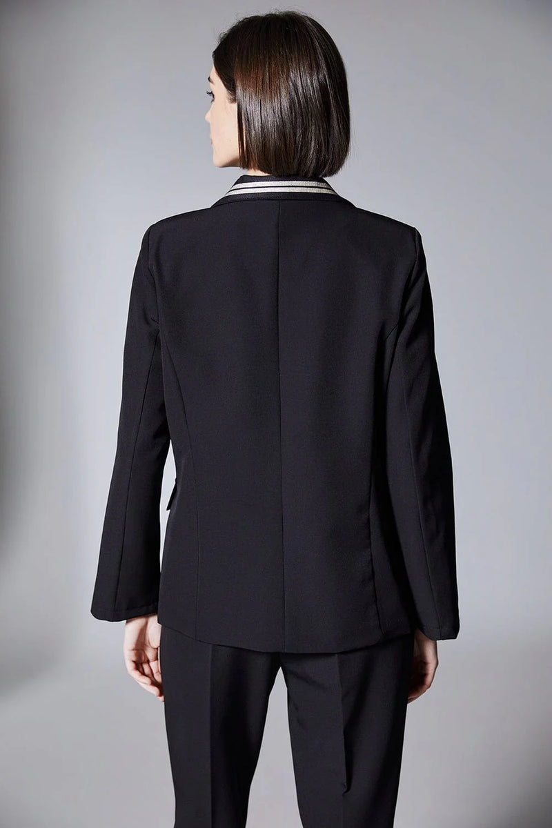 AW25 Peruzzi STRIPE TRIM BLAZER