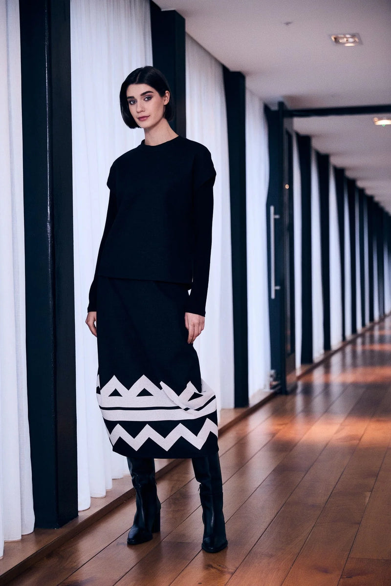 AW25 Peruzzi ZIG ZAG TOP