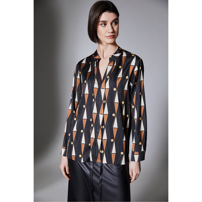 AW25 Peruzzi GEO PRINT TOP