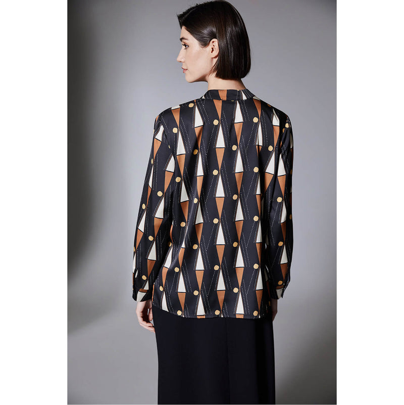 AW25 Peruzzi GEO PRINT TOP