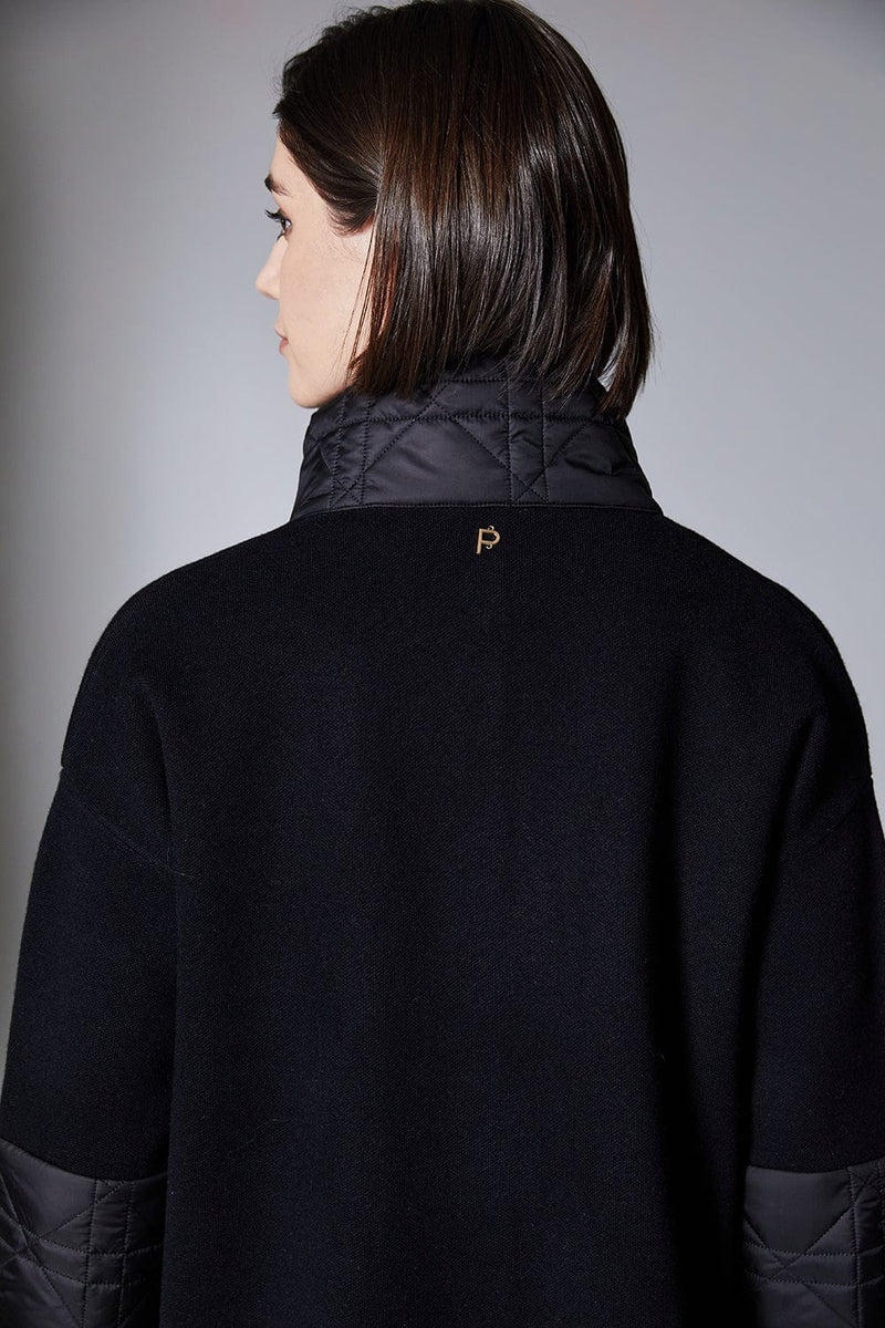 AW25 Peruzzi QUILTED TRIM KNIT JACKET
