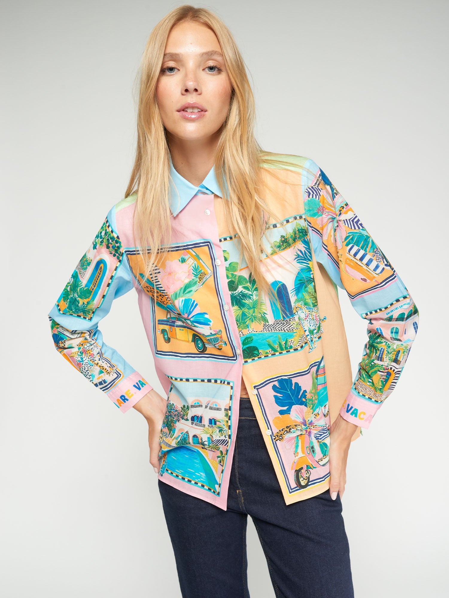 SS26 VILLAGALLO SHIRT | SOLE VOILE PRINT