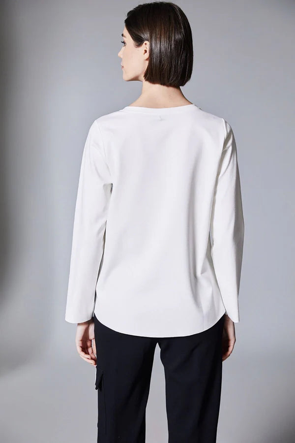 AW25 Peruzzi FLOCK PRINT SWEATER