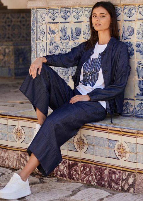 SS26 PERUZZI LUXE TURN UP JEAN | GIORGIA