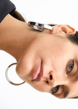 AW25 Lola Casademunt Hoop Earrings SILVER