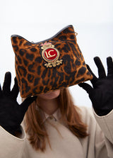 AW25 Lola Casademunt Knitted Animal Print handbag