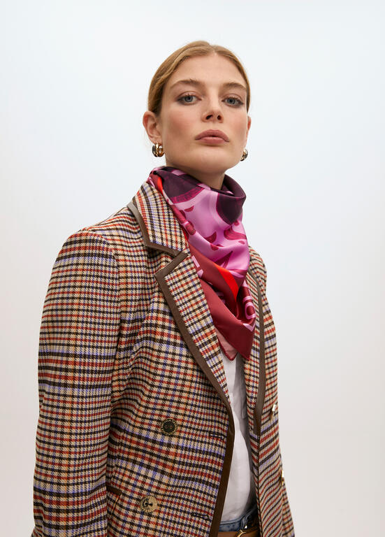 AW25 Lola Casademunt Floral Print Scarf