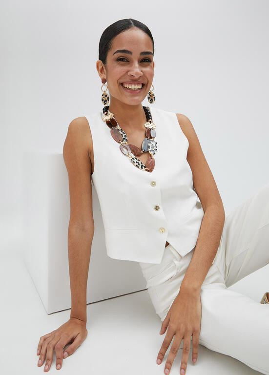 Animal Print Necklace