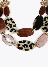 Animal Print Necklace