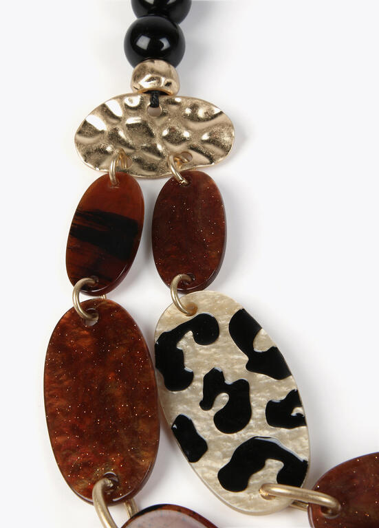 Animal Print Necklace