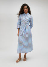 Poplin Stripe Dress