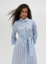 Poplin Stripe Dress