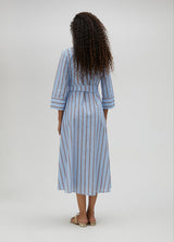 Poplin Stripe Dress
