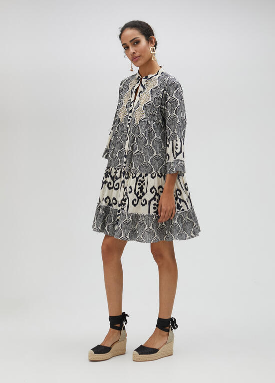 Short Print Dress
