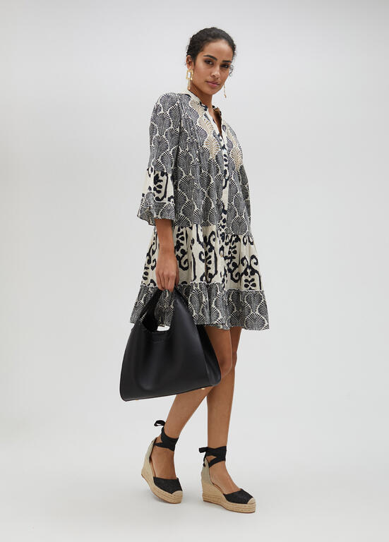Short Print Dress