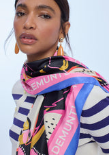 SS26 LOLA CASADEMUNT SCARF | ROSALIA