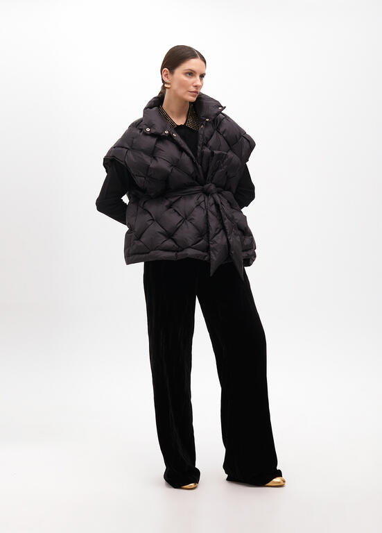 AW25 Maite Quilted braided gilet