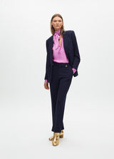AW25 Maite Knit blazer with rhinestone detail