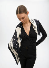 AW25 Maite Polka Dot Print Scarf