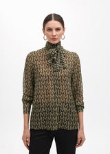 AW25 Maite Logo shirt with neck tie