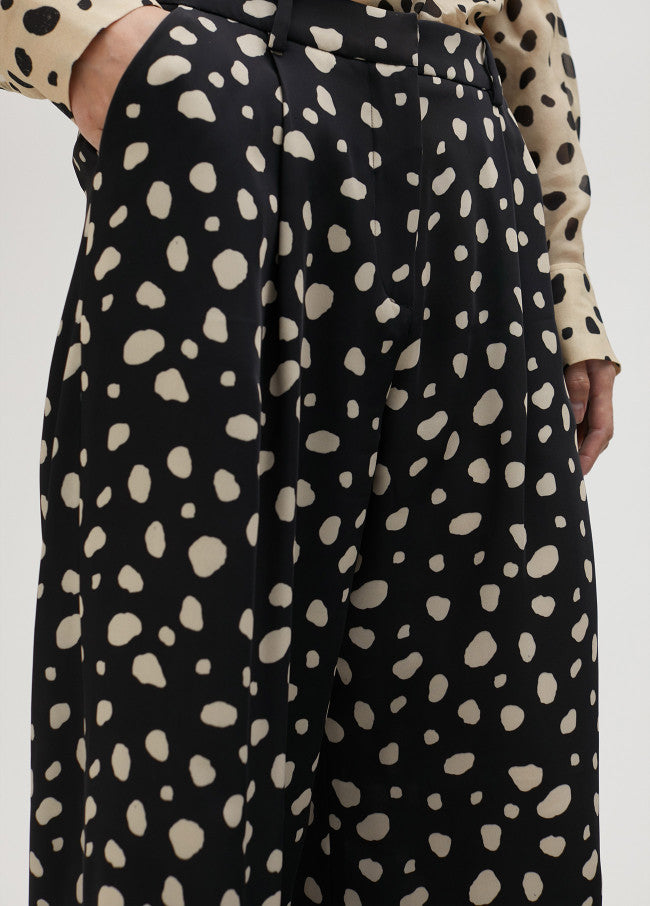 Polka Dot Palazzo Trousers