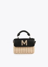 Rattan Crossbody Handbag