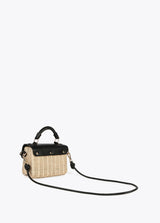 Rattan Crossbody Handbag