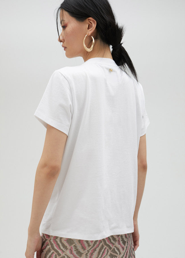 Lion and Rhinestone Tee