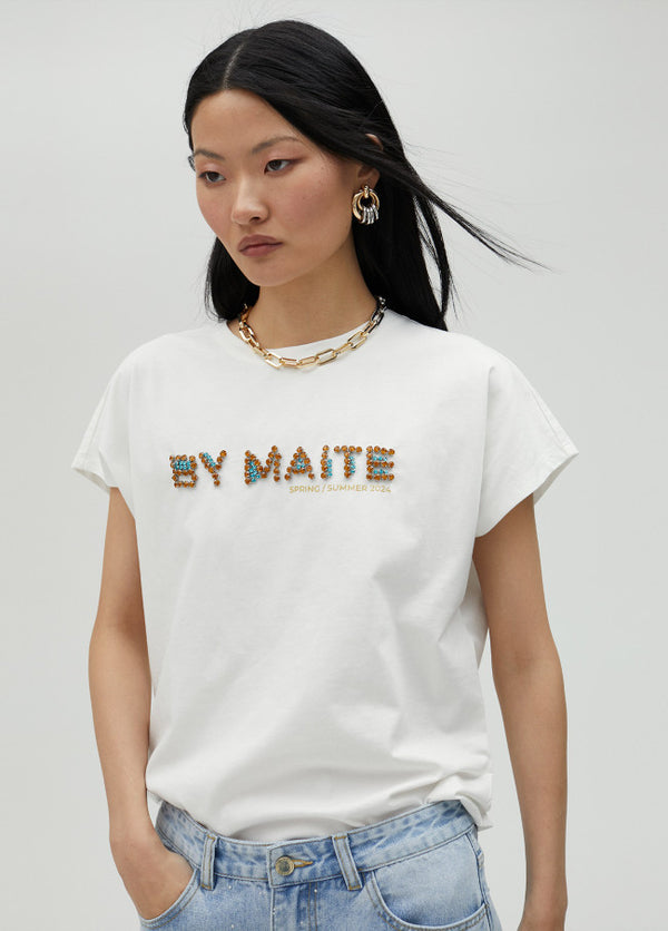 Logo T-shirt "BY MAITE"